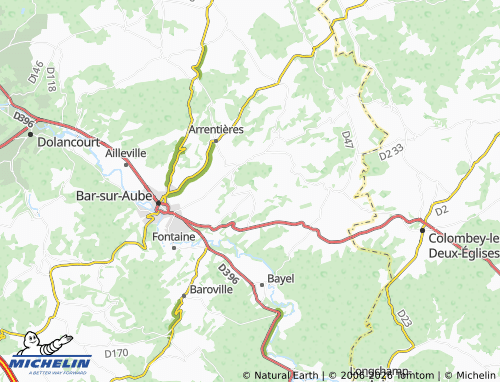 Mappa MICHELIN Voigny - ViaMichelin
