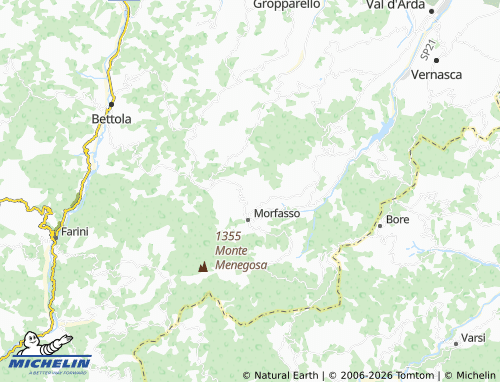 MICHELIN Levei map - ViaMichelin