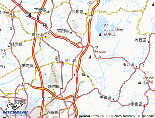 MICHELIN Jiaba map - ViaMichelin