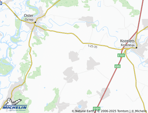 MICHELIN Volevachi map - ViaMichelin