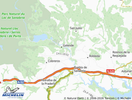 Mappa MICHELIN Cubelo - ViaMichelin
