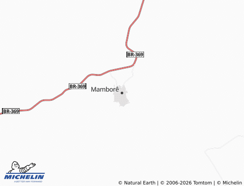 MICHELIN Mamborê map - ViaMichelin