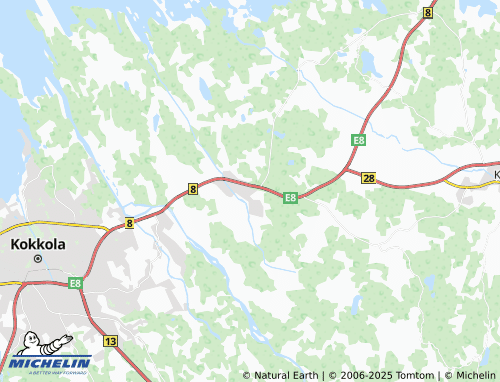 MICHELIN Vitikka map - ViaMichelin
