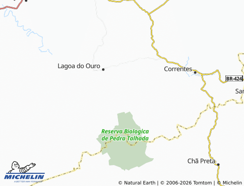 MICHELIN-Landkarte Campo Alegre - ViaMichelin