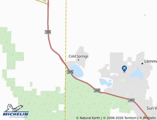 Mappa MICHELIN Cold Springs - ViaMichelin