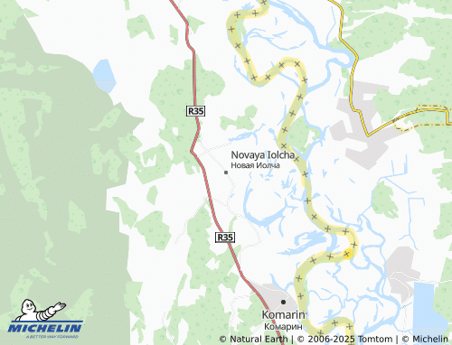 MICHELIN-Landkarte Novaya Iolcha - ViaMichelin