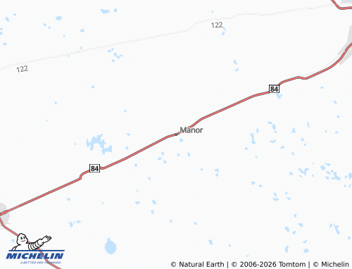 Mapa MICHELIN Manor - ViaMichelin