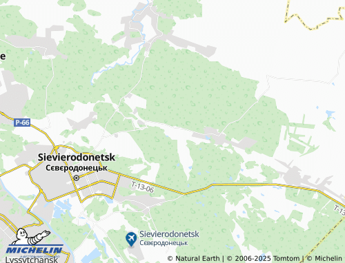 MICHELIN-Landkarte Purdivka - ViaMichelin