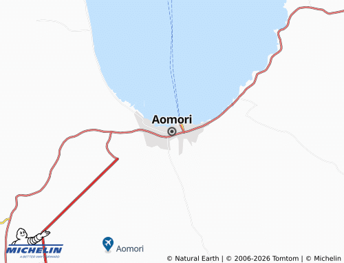 Mappa MICHELIN Aomori - ViaMichelin