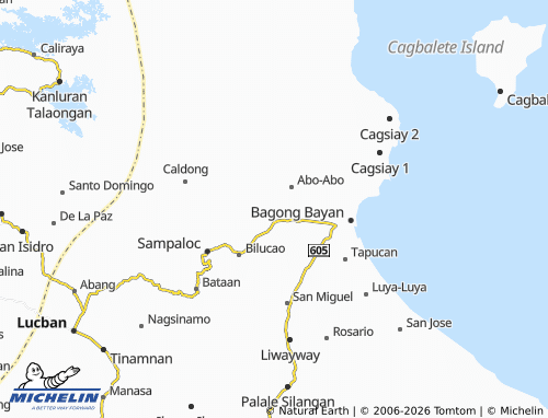MICHELIN Remedios 1 map - ViaMichelin