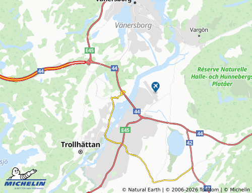 MICHELIN-Landkarte Överby - ViaMichelin