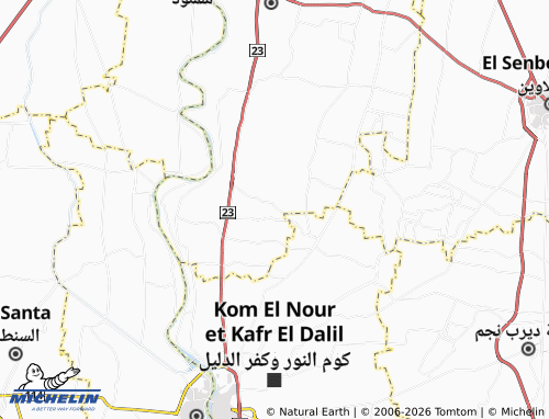 Mapa MICHELIN Munsha'at al-Baqali - ViaMichelin