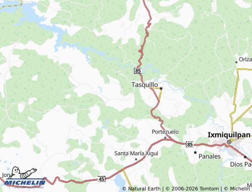 MICHELIN San Antonio Caltimacán map - ViaMichelin
