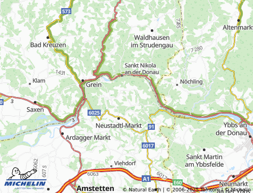 MICHELIN Nabegg map - ViaMichelin