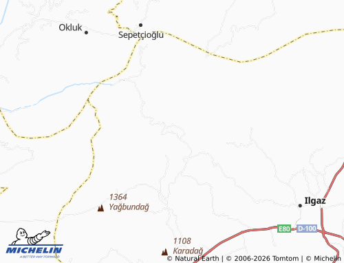 MICHELIN Alıç map - ViaMichelin