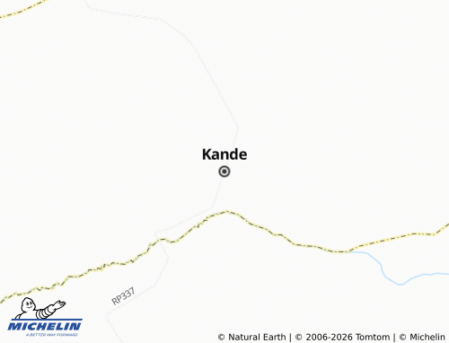 MICHELIN-Landkarte Kande - ViaMichelin