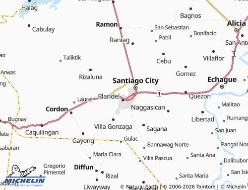 Mappa MICHELIN Dubinan West - ViaMichelin
