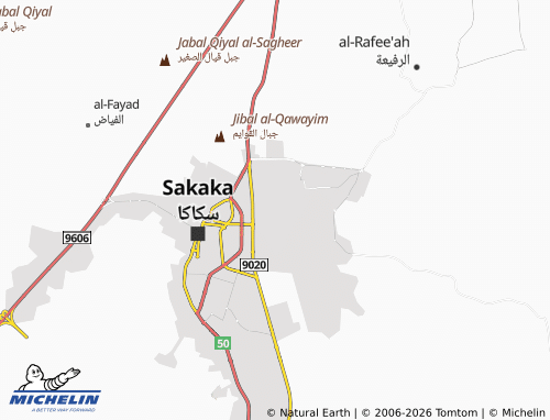 MICHELIN-Landkarte al-Rawdah - ViaMichelin