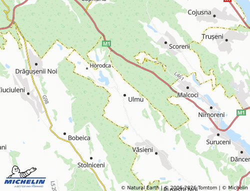 Mapa MICHELIN Ulmu - ViaMichelin