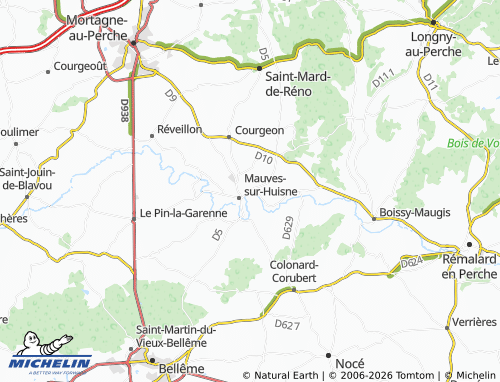 Mapa MICHELIN Corbon - ViaMichelin