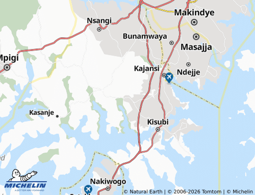 MICHELIN Sisa map - ViaMichelin