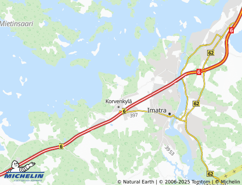 MICHELIN Repokivi map - ViaMichelin