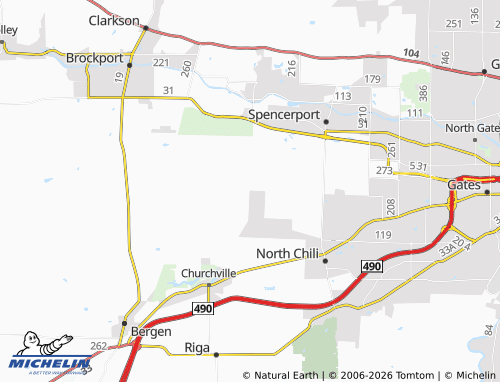 Mappa MICHELIN Town Pump - ViaMichelin