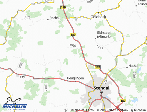 MICHELIN Peulingen map - ViaMichelin