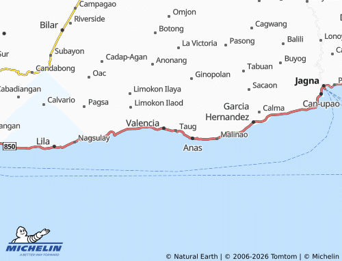 MICHELIN Poblacion Oriental map - ViaMichelin