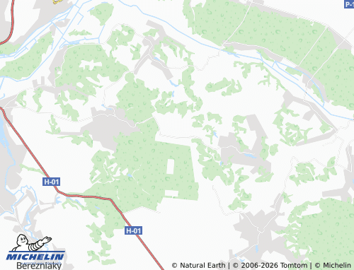 Mappa MICHELIN Shevchenka - ViaMichelin