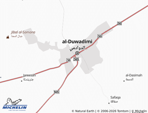 MICHELIN-Landkarte al-Khaleej - ViaMichelin