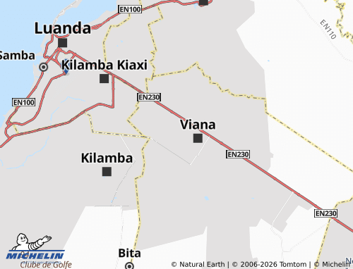 Kaart MICHELIN KM 14 A - ViaMichelin