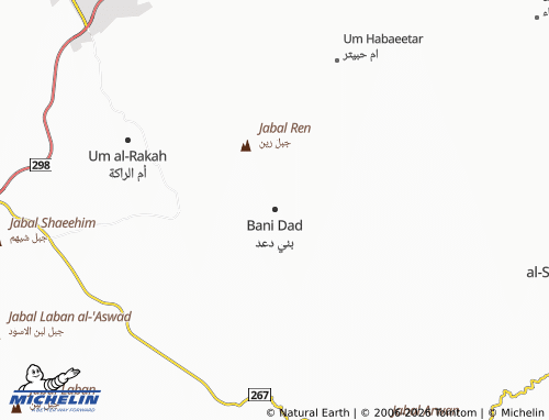 Carte MICHELIN Bani Dad - ViaMichelin