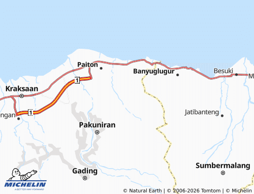 MICHELIN Sidorejo map - ViaMichelin