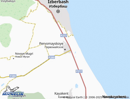 MICHELIN Pervomayskoye map - ViaMichelin