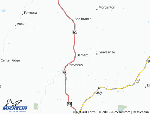 MICHELIN-Landkarte Barnett - ViaMichelin