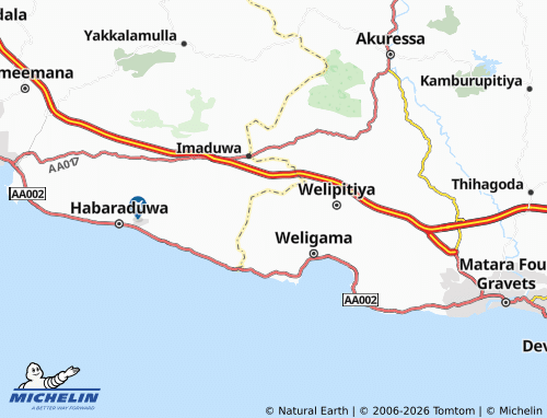 Carte MICHELIN Ibbawala - ViaMichelin