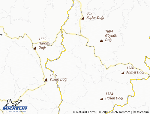 Mappa MICHELIN Alınören - ViaMichelin