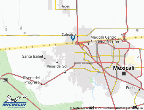 Mapa MICHELIN San Luis - ViaMichelin