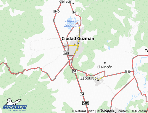Mapa MICHELIN Tlayolán - ViaMichelin