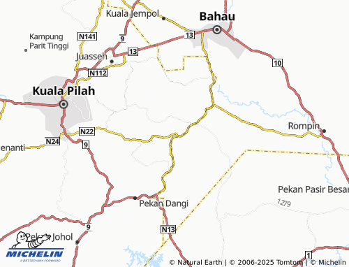MICHELIN Kampung Baru Kepis map - ViaMichelin