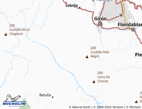MICHELIN Pantano map - ViaMichelin