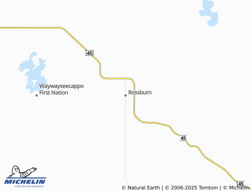 MICHELIN Rossburn map - ViaMichelin