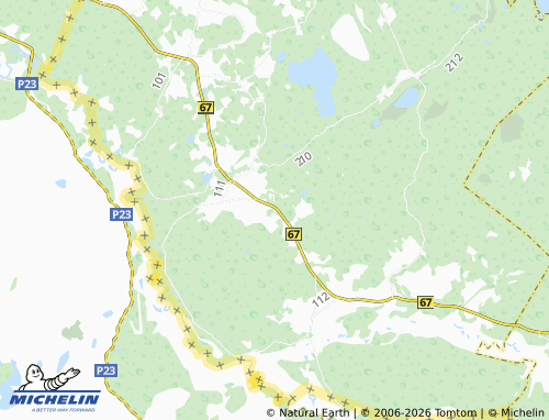 Mappa MICHELIN Korkuna - ViaMichelin