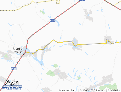 Mappa MICHELIN Tarasky - ViaMichelin