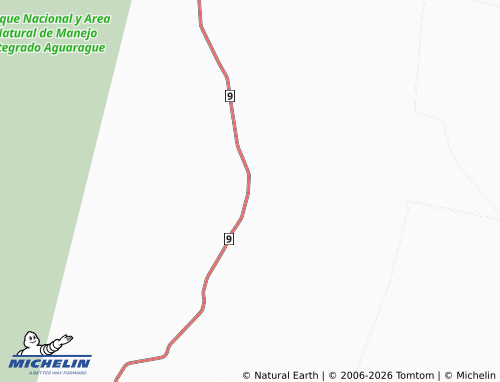 MICHELIN Palmar Grande map - ViaMichelin
