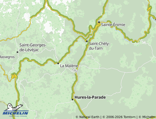 Mappa MICHELIN Anilhac - ViaMichelin
