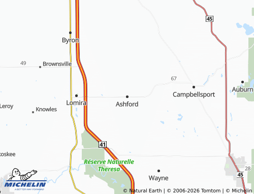 Mappa MICHELIN Ashford - ViaMichelin