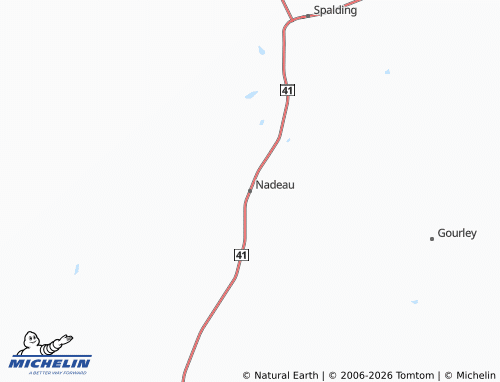 Mappa MICHELIN Nadeau - ViaMichelin