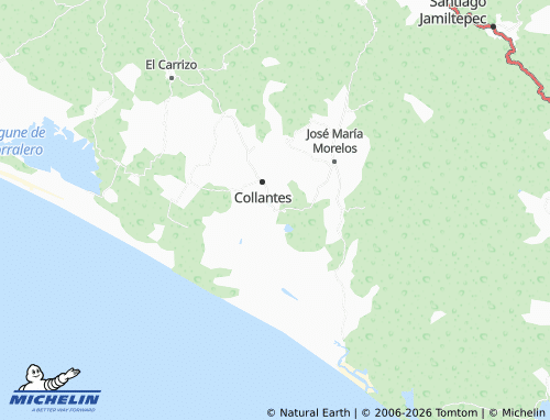 Mapa MICHELIN Santa María Chicometepec - ViaMichelin